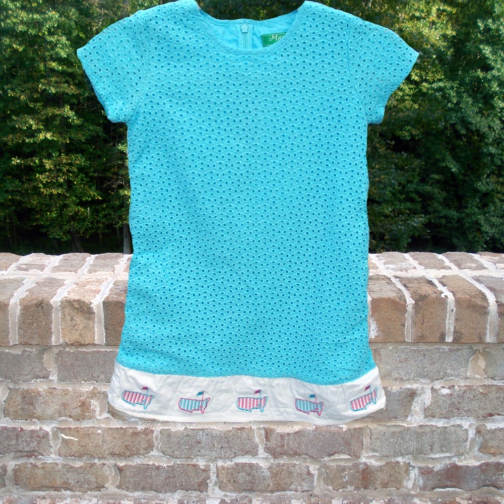 Masters Kids Eyelet Dress - Size Large (10-12)